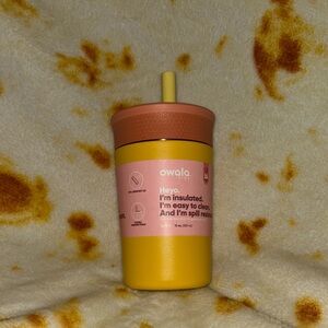 Owala Yellow Insulated Water Bottle